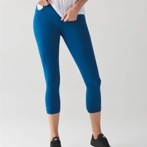 Lululemon Wunder Under Crop Leggings Size 8